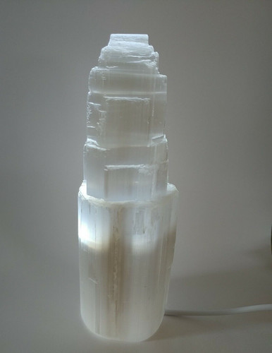 Selenite tower crystal - selenite,