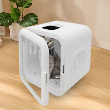 62L/56.3QT Portable Cat Dryer Box Pet Dryer Machine Puppy Drying Machine 800W