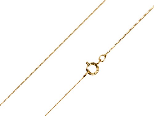 9ct yellow gold necklace chain - necklace,