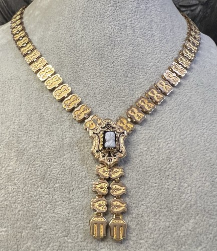 Victorian gold filled carved - gold,