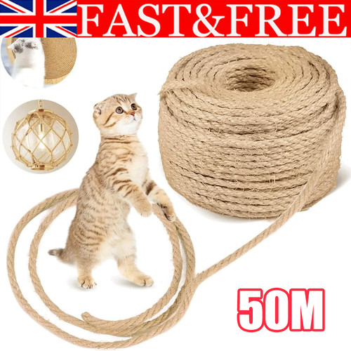 Natural sisal rope cat cats - sisal,