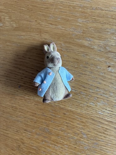 Flocked peter rabbit toy - flocked,