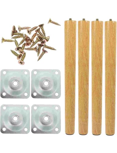 4pcs 40cm height solid wood - height,
