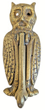 Solid Brass Owl Door Knocker
