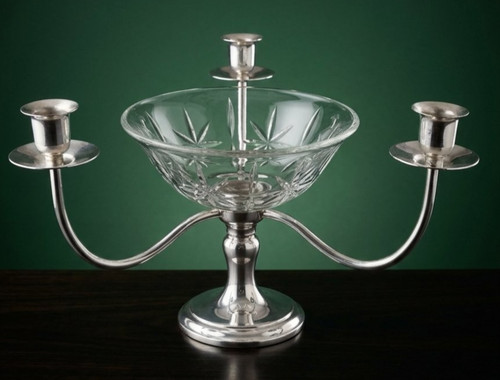 Vintage candelabra silver - vintage,