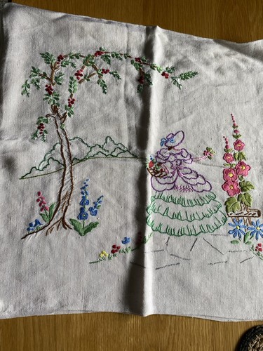 Crinoline lady cushion cover - crinoline,