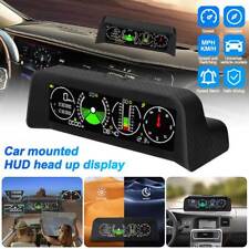 Car Off Road Digital Speedometer GPS Slope Meter Inclinometer Overspeed Compass
