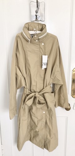 Zara high neck long belted - zara,