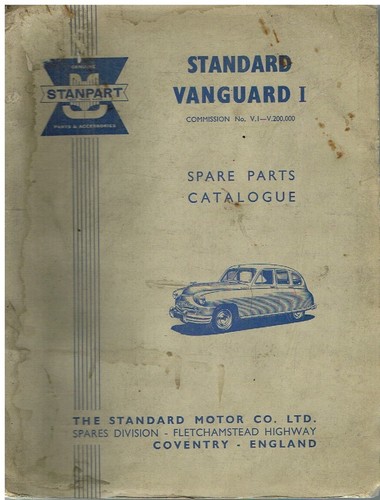 Standard vanguard series - standard, i