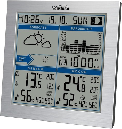 Large wireless weather station - weather,