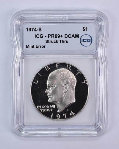 1974 eisenhower 1 mint - eisenhower, $1