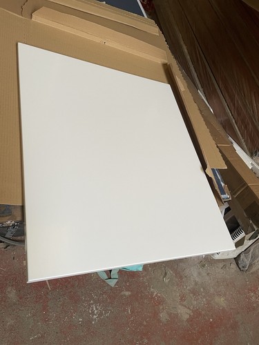 500mm white gloss slab kitchen - 500mm,