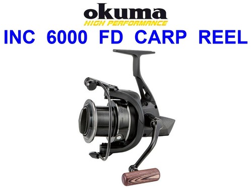 Okuma inc 6000 carp reel - 6000-fd,