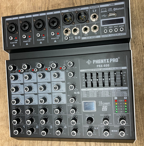 Phenyx pro channel - 6-channel, mixing