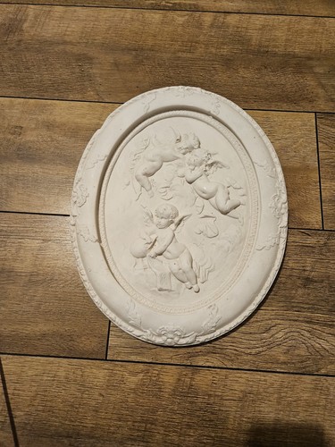 Vintage oval plaster - vintage,