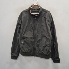 Barbour Steve Mcqueen Rectifier Lightweight Biker Green Coat Jacket Size XXL