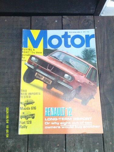 Vintage motor magazine 15th - vintage,