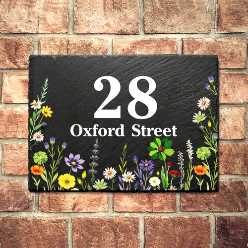 Personalised rustic slate - personalised,