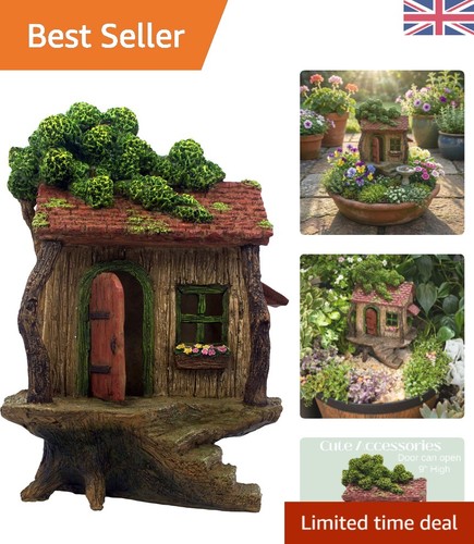 Sturdy 20cm fairy treehouse - sturdy,