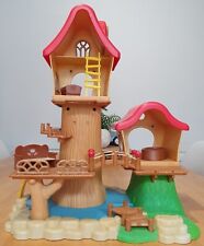 Sylvanian Families Lakeside Tree House 1997 Retired - Incomplete