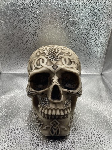 Skull celtic design decoration - skull,