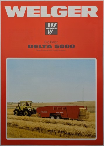 Original welger delta 5000 big - delta,