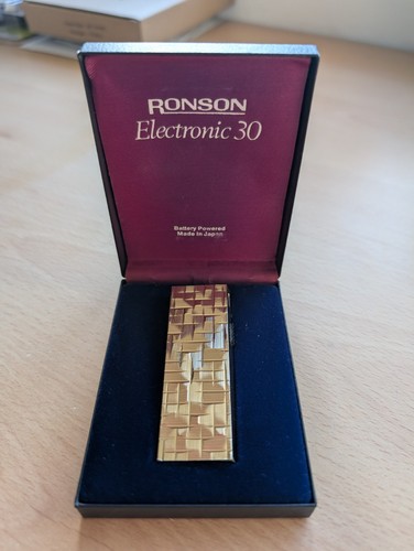 Ronson electronic gold tone - 30,