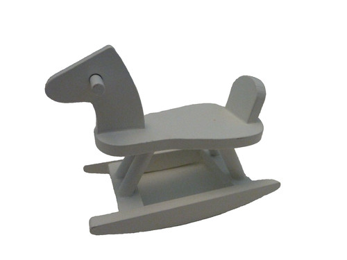 Dolls house rocking - house, horse
