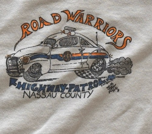 Vtg shirt road warriors - road,