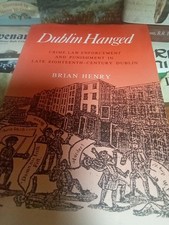 Irish DUBLIN HANGED CRIME LAW