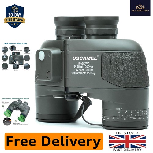 10x50 marine binoculars - 10x50, for