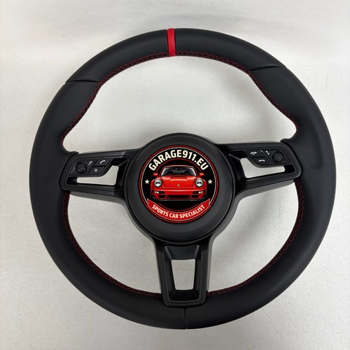 Manual porsche black leather - black,