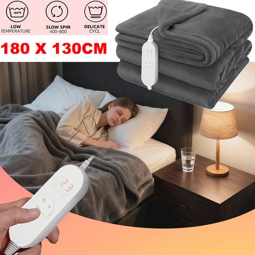 Washable heated throw blanket - washable,