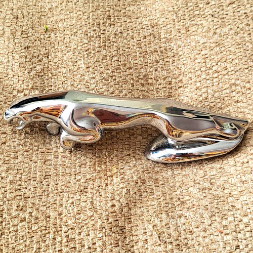 Chrome jaguar leaper - jaguar,