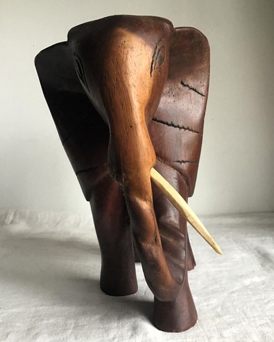 Large heavy carved - large, hardwood