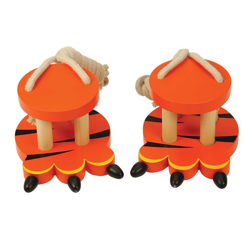 Bigjigs toys wooden tiger - toys,
