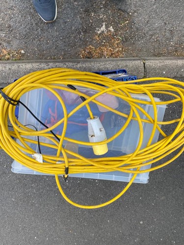 110v extension lead - 110v, 15m