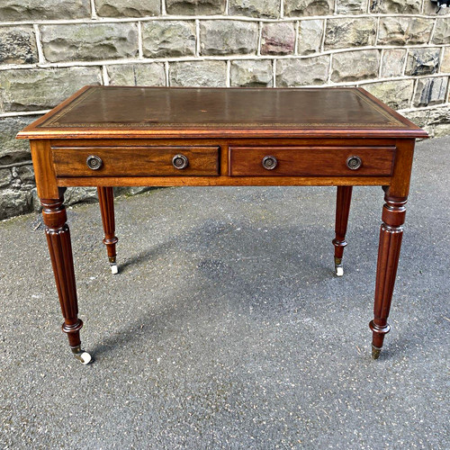 Antique mahogany draw - 2,