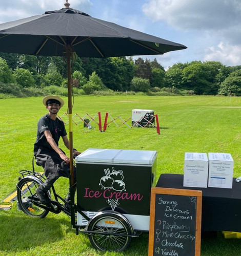 Traditional ice cream bike - traditional,