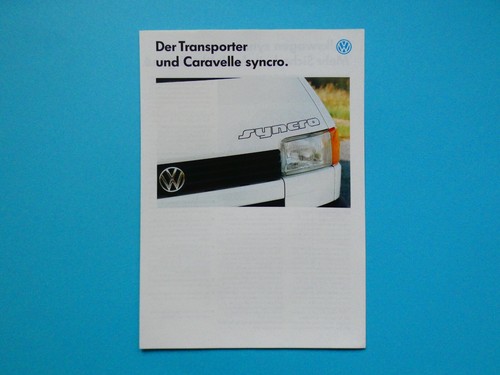 Brochure catalogue vw bus - brochure,