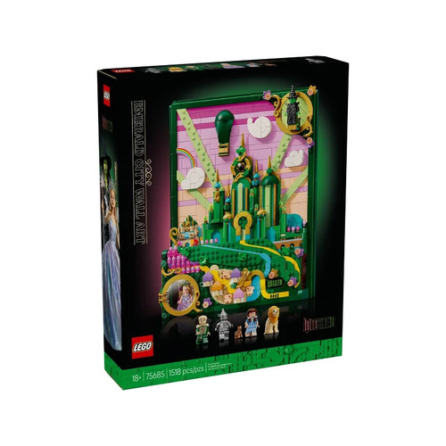 Lego 75685 emerald city - city, wall