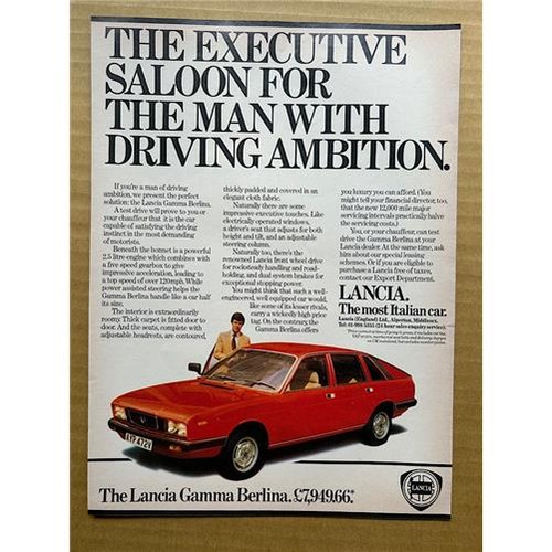 Lancia gamma berlina - lancia,