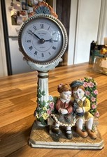 Vintage Clock Quartz Resin