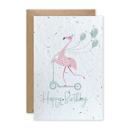 Plantable seed birthday card - birthday,