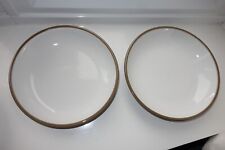 Two Denby Truffle Pasta Bowls Approx 23.8cm  BNWT 2nd Quality.