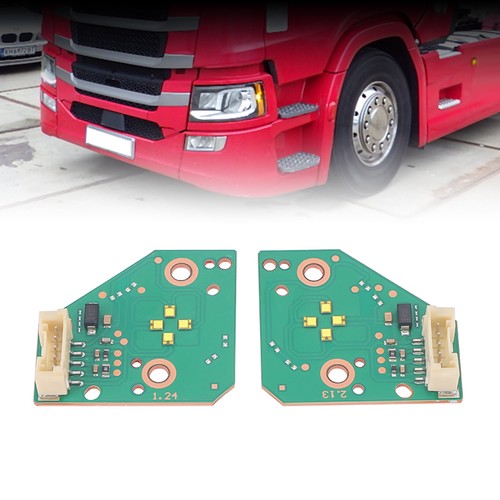 Pair white drl led board - led, light