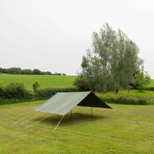 Canvas shelter 14x14ft olive - canvas,