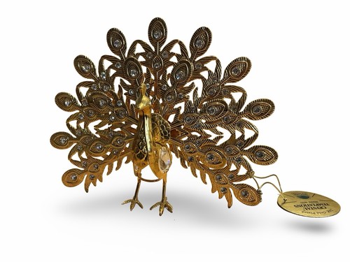 Peacock 24k gold plated - gold,