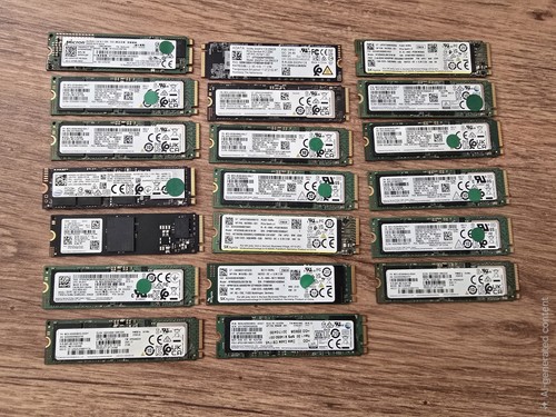 Joblot mixed nvme m - mixed, m.2