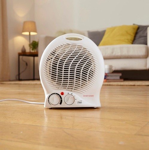 Fan heater 2000w white 2 - heater,